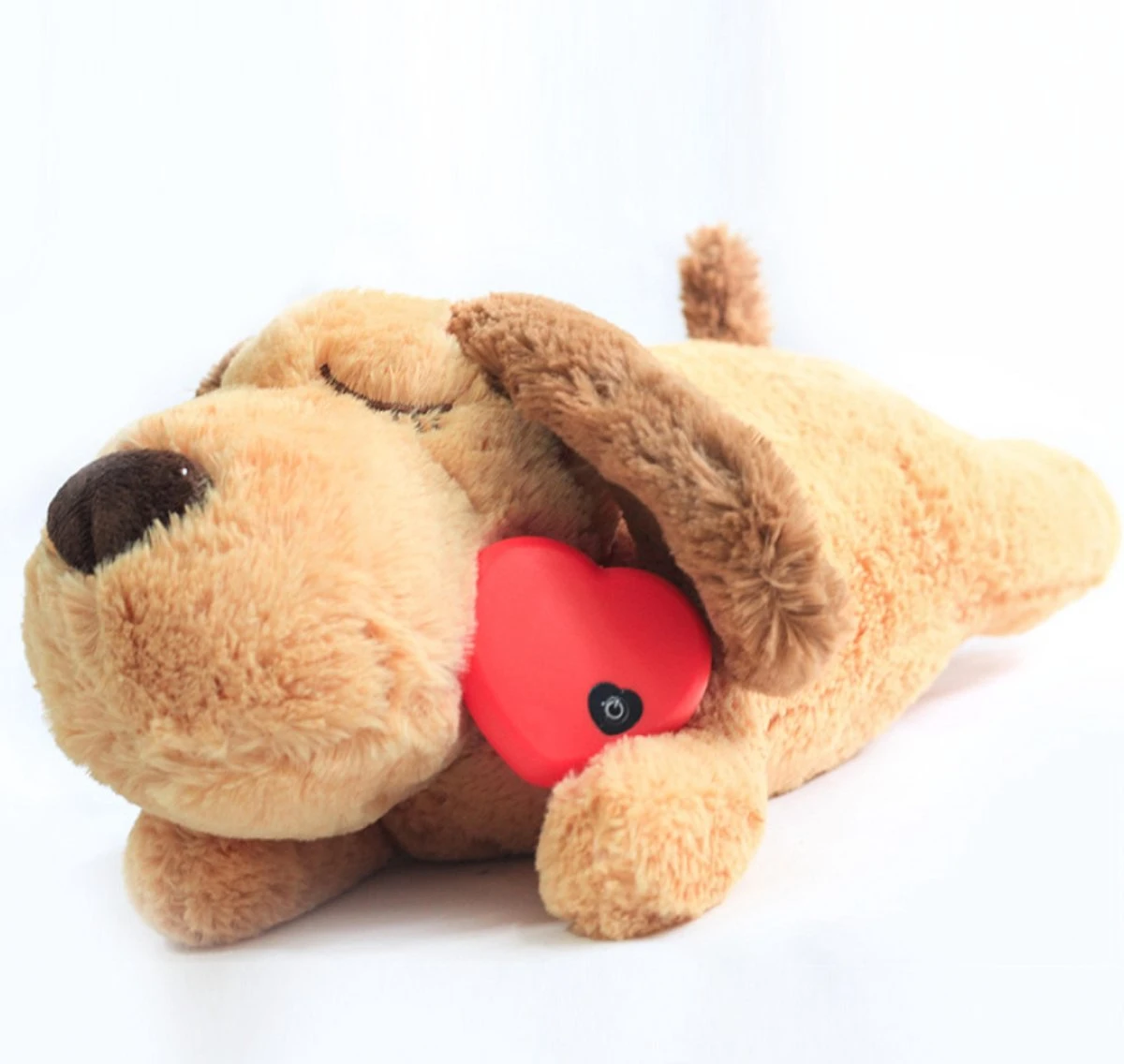 Merkloos Knuffel – Hartslag – Heartbeat - Moederhond – Puppy – Puppie – Hond 4 Merkloos Knuffel – Hartslag – Heartbeat - Moederhond – Puppy – Puppie – Hond - Afbeelding 2