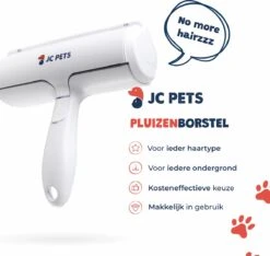 JC Pets Premium Pluizenborstel - Huisdierhaar Verwijderaar – Pluizenverwijderaar – Honden En Kattenhaar Verwijderaar - Ontpluizer - Pluizenroller 17 JC Pets Premium Pluizenborstel - Huisdierhaar Verwijderaar – Pluizenverwijderaar – Honden En Kattenhaar Verwijderaar - Ontpluizer - Pluizenroller -Hondenserie Winkel 1200x1137 2