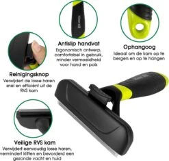 Mister Mill Trimhark - Hondenkam Kattenkam - Dierenkam 6,6 CM -Hondenserie Winkel 1200x1143 9