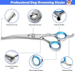 BOTC Schaar Voor Dieren - Set 5 Stuks - Zilver - Effileerscharen - Honden Scharenset - Dierenschaar - Trimscharen - Trimset 16 BOTC Schaar Voor Dieren - Set 5 Stuks - Zilver - Effileerscharen - Honden Scharenset - Dierenschaar - Trimscharen - Trimset -Hondenserie Winkel 1200x1144 6