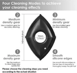 HairClean® Huisdierhaar Verwijderaar- Zwart - Haar Verwijderaar - Huisdieren - Hond En Kat - Pluizen Verwijderaar- -Hondenserie Winkel 1200x1145 6