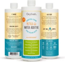 Uitgelichte producten 2 OxyFresh Pet Mondwater Hond En Kat. Helpt Tegen Tandsteen, Plak En Vieze Ademgeurtjes