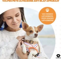 Vulpes Pets® Ultrasone Anti Blaf Apparaat – 3-in-1 Anti Blaf Apparaat Pro - Diervriendelijk & Zonder Schok - Alternatief Anti Blafband - Voor Kleine & Grote Honden - Audio - Flashlight - USB-Oplaadbaar -Hondenserie Winkel 1200x1151 6