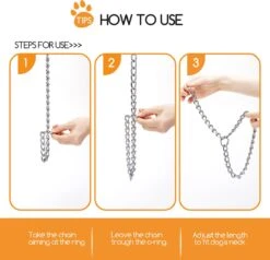 Nobleza Slipketting Hond - Sliphalsband - Trainingshalsband - Hondenketting - Maat L 12 Nobleza Slipketting Hond - Sliphalsband - Trainingshalsband - Hondenketting - Maat L -Hondenserie Winkel 1200x1155 11