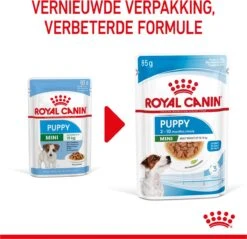 Royal Canin Shn Mini Puppy Pouch - Hondennatvoer - 12 X 85 G -Hondenserie Winkel 1200x1159 12