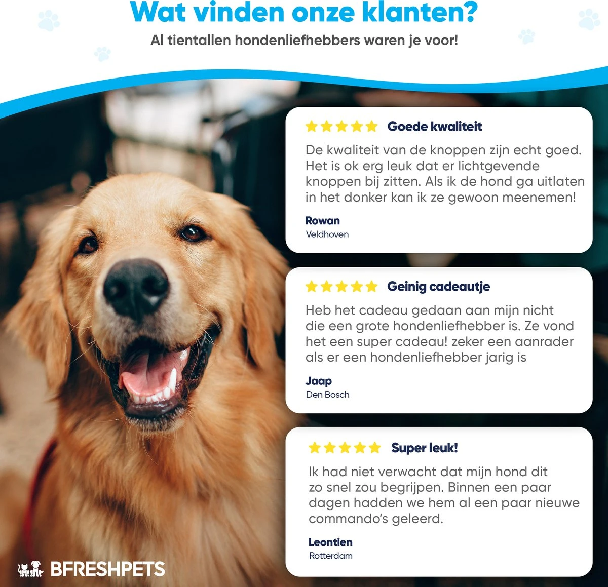 BFreshPets Praatknop Voor Honden - 6 Stuks - Dogbuttons - Hondenspeelgoed - Honden Training - Laat Uw Huisdier Spreken 9 BFreshPets Praatknop Voor Honden - 6 Stuks - Dogbuttons - Hondenspeelgoed - Honden Training - Laat Uw Huisdier Spreken - Afbeelding 7