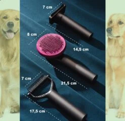 Hondenborstel Set 3 In 1 - Hondenkam - Borstelset - Klittenkam Hond - Ondervacht Kam - Furminator - Slickerborstel - Kattenkam - Verwijderd Klitten En Voorkomt Haaruitval 14 Hondenborstel Set 3 In 1 - Hondenkam - Borstelset - Klittenkam Hond - Ondervacht Kam - Furminator - Slickerborstel - Kattenkam - Verwijderd Klitten En Voorkomt Haaruitval -Hondenserie Winkel 1200x1159 31