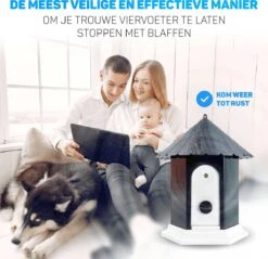 Vulpes Pets® Anti Blaf Apparaat Pro - Anti Blafband Voor Alle Honden - Luxe Hondentrainer - Diervriendelijk & Zonder Schok - Inclusief 9V Batterij - Waterbestendig - Ophangbaar - Instelbare Ultrasone Niveauregeling - 4 Standen -Hondenserie Winkel 1200x1160 9