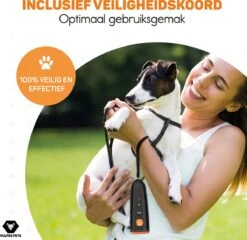 Vulpes Pets® Ultrasone Anti Blaf Apparaat – 3-in-1 Anti Blaf Apparaat Pro - Diervriendelijk & Zonder Schok - Alternatief Anti Blafband - Voor Kleine & Grote Honden - Audio - Flashlight - USB-Oplaadbaar -Hondenserie Winkel 1200x1166 13
