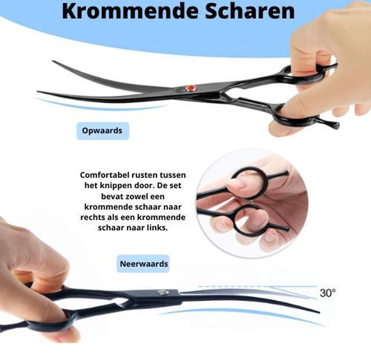 Petsify - Professionele 8-delige Huisdier Knipset - Effileerschaar Hond - Kam Hond - Schaar Hond - Katten Kam - Hondenschaar - Trimschaar Voor Honden - Kapperset - Zwart 9 Petsify - Professionele 8-delige Huisdier Knipset - Effileerschaar Hond - Kam Hond - Schaar Hond - Katten Kam - Hondenschaar - Trimschaar Voor Honden - Kapperset - Zwart - Afbeelding 7
