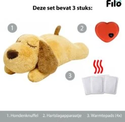 Filo Hondenknuffel Met Hartslag En Warmtebron - Hartslagknuffel Hondenspeelgoed Snuggle Puppy - Knuffel Met Hartslag - Heartbeat Knuffel Hond 17 Filo Hondenknuffel Met Hartslag En Warmtebron - Hartslagknuffel Hondenspeelgoed Snuggle Puppy - Knuffel Met Hartslag - Heartbeat Knuffel Hond -Hondenserie Winkel 1200x1170 9