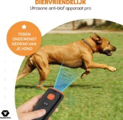 Vulpes Pets® Ultrasone Anti Blaf Apparaat – 3-in-1 Anti Blaf Apparaat Pro - Diervriendelijk & Zonder Schok - Alternatief Anti Blafband - Voor Kleine & Grote Honden - Audio - Flashlight - USB-Oplaadbaar -Hondenserie Winkel 1200x1172 10