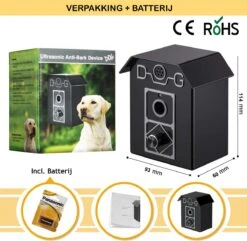 Merkloos Barky® Anti Blaf Apparaat Honden Ultrasoon Hondentrainer Incl Batterij - Anti Blafband Alternatief Veilig & Diervriendelijk - Dog Anti Bark Control 13 Merkloos Barky® Anti Blaf Apparaat Honden Ultrasoon Hondentrainer Incl Batterij - Anti Blafband Alternatief Veilig & Diervriendelijk - Dog Anti Bark Control -Hondenserie Winkel 1200x1172 8