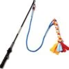 CF Pack - Hond Buitenspeelgoed Actief Behendigheid Touw Dog Flirt Pole Flirtpole Toy Tug Tease Wand Non-Bungee Cord Dog Toy For Fun Obedience Training Extandable Toy Honden Speelgoed Hondenspeelgoed Behendigheidspeelgoed