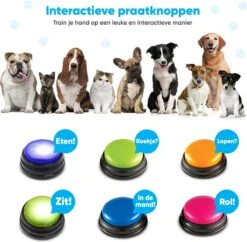 BFreshPets Praatknop Voor Honden - 6 Stuks - Dogbuttons - Hondenspeelgoed - Honden Training - Laat Uw Huisdier Spreken 13 BFreshPets Praatknop Voor Honden - 6 Stuks - Dogbuttons - Hondenspeelgoed - Honden Training - Laat Uw Huisdier Spreken -Hondenserie Winkel 1200x1175 2