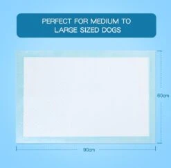 Nobleza 48WQF - Puppy Training Pads - 60 X 90 Cm - Zindelijkheidstraining -50 Stuks - L 11 Nobleza 48WQF - Puppy Training Pads - 60 X 90 Cm - Zindelijkheidstraining -50 Stuks - L -Hondenserie Winkel 1200x1176 12