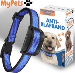 MyPets™ Anti-blafband - Anti Blaf Apparaat - Voor Kleine Honden En Grote Honden - Diervriendelijk - Opvoedingshalsband - Trainingshalsband - 2022/2023 Versie - Inclusief Batterijen