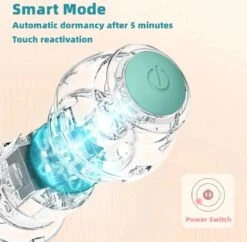 Merkloos Pecute® Elektrische Speelbal - Slimme Interactieve Zelfrollende Bal - Kat En Hond Speelgoed - Kattenspeelgoed - Roze -Hondenserie Winkel 1200x1176 5