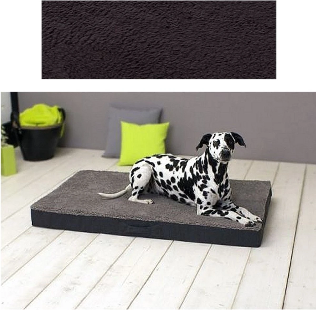 Sun Garden Buddy Orthopedisch Hondenkussen 120x72x10cm Antraciet 3 Sun Garden Buddy Orthopedisch Hondenkussen 120x72x10cm Antraciet