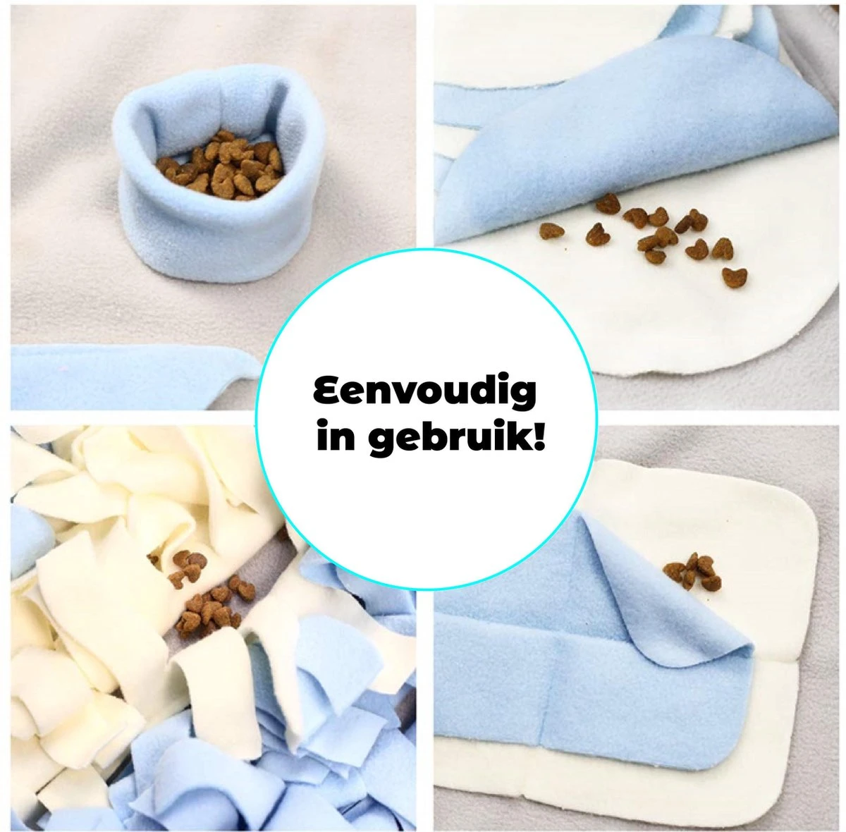 Snuffelmat - Snuffelmat Hond - Denkspelletjes Voor Honden - GRATIS 2 Trektouwen - Snuffelmatten - Snuffelmat Voor Honden 4 Snuffelmat - Snuffelmat Hond - Denkspelletjes Voor Honden - GRATIS 2 Trektouwen - Snuffelmatten - Snuffelmat Voor Honden - Afbeelding 2