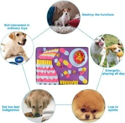 Snuffelmat Hond - Birthday Cake - XXL - Anti-Schrok - Slow Feeder 11 Snuffelmat Hond - Birthday Cake - XXL - Anti-Schrok - Slow Feeder -Hondenserie Winkel 1200x1181 1