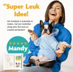 Honden Fotolijst Met Kleiafdruk - Gipsafdruk - Speelgoed Voor Dieren - Pootafdruk Hond - Puppy Speelgoed - Gipsafdruk Huisdier 13 Honden Fotolijst Met Kleiafdruk - Gipsafdruk - Speelgoed Voor Dieren - Pootafdruk Hond - Puppy Speelgoed - Gipsafdruk Huisdier -Hondenserie Winkel 1200x1183 2