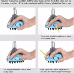 WVspecials Huisdieren Douche - Douche Voor Honden - Honden Douche - Inclusief Slang - Inclusief Drie Kraanadapters - Geschikt Voor Binnen En Buiten - Hondendouche - Hondenbad - Hondenborstel - Hondenkam - Hondenwassen - Hondenzwembad - Tuinslang -Hondenserie Winkel 1200x1187 10