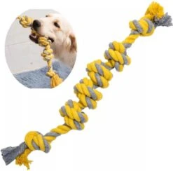 BoDutch Flostouw Hond - Hondenspeelgoed - Trektouw Hond - Hondentouw - Flostouw Hond - 60 Cm - Apporteerspeelgoed - Geel/Grijs 16 BoDutch Flostouw Hond - Hondenspeelgoed - Trektouw Hond - Hondentouw - Flostouw Hond - 60 Cm - Apporteerspeelgoed - Geel/Grijs -Hondenserie Winkel 1200x1187 7