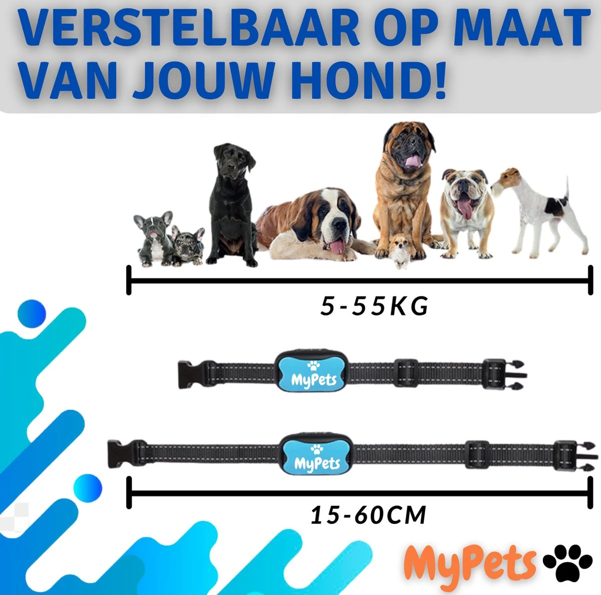 MyPets™ Anti-blafband - Anti Blaf Apparaat - Voor Kleine Honden En Grote Honden - Diervriendelijk - Opvoedingshalsband - Trainingshalsband - 2022/2023 Versie - Inclusief Batterijen 7 MyPets™ Anti-blafband - Anti Blaf Apparaat - Voor Kleine Honden En Grote Honden - Diervriendelijk - Opvoedingshalsband - Trainingshalsband - 2022/2023 Versie - Inclusief Batterijen - Afbeelding 5