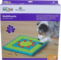 Nina Ottosson Interactieve Hondenpuzzel Vulbaar Met Snacks Voor De Slimste Honden - Outward Hound Multipuzzle -Hondenserie Winkel 1200x1188 4
