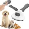 Kattenborstel - Hondenborstel - Pluizenverwijderaar - Haarverwijderaar Voor Huisdieren - Hondenkam - Kattenkam - Huisdierhaar Verwijderaar - Ontpluizer - Kattenhaar & Hondenhaar Verwijderaar - Voor Langharig & Kortharig - Grijs 2 Kattenborstel - Hondenborstel - Pluizenverwijderaar - Haarverwijderaar Voor Huisdieren - Hondenkam - Kattenkam - Huisdierhaar Verwijderaar - Ontpluizer - Kattenhaar & Hondenhaar Verwijderaar - Voor Langharig & Kortharig - Grijs -Hondenserie Winkel 1200x1188 5