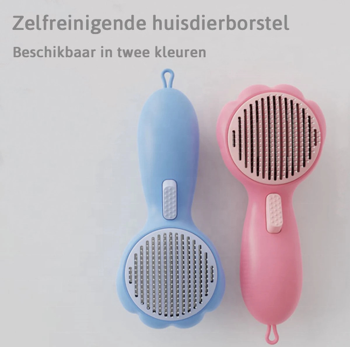 Smarge | Hondenborstel | Kattenborstel | Blauw | Zelfreinigend | Dierenborstel | Met Pluis Verwijderaar | Kattenkam | Hondenkam | Kattenhaar Verwijderaar | Lang/kortharig | Huisdieren 6 Smarge | Hondenborstel | Kattenborstel | Blauw | Zelfreinigend | Dierenborstel | Met Pluis Verwijderaar | Kattenkam | Hondenkam | Kattenhaar Verwijderaar | Lang/kortharig | Huisdieren - Afbeelding 4