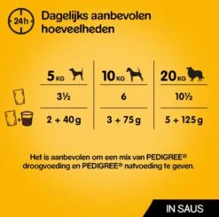 Pedigree Adult In Saus Honden Natvoer - Vier Verschillende Smaken - 80 X 100 Gr 10 Pedigree Adult In Saus Honden Natvoer - Vier Verschillende Smaken - 80 X 100 Gr -Hondenserie Winkel 1200x1189 6