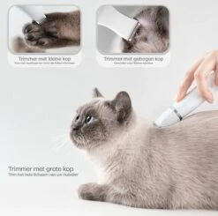 Revo Goods Professionele 4 In 1 Hondentondeuse Set -Ideaal Voor Honden En Andere Huisdieren - Slijper Inbegrepen -Draadloos - Ultra Stil -Hondenserie Winkel 1200x1190 11