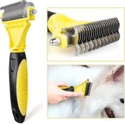 Hondenborstel - Dubbelzijdig Ontharing Tool - Herbruikbare Honden & Kattenvachtkam - Huisdier Grooming - 1 Stuk - Groen 15 Hondenborstel - Dubbelzijdig Ontharing Tool - Herbruikbare Honden & Kattenvachtkam - Huisdier Grooming - 1 Stuk - Groen -Hondenserie Winkel 1200x1190 4