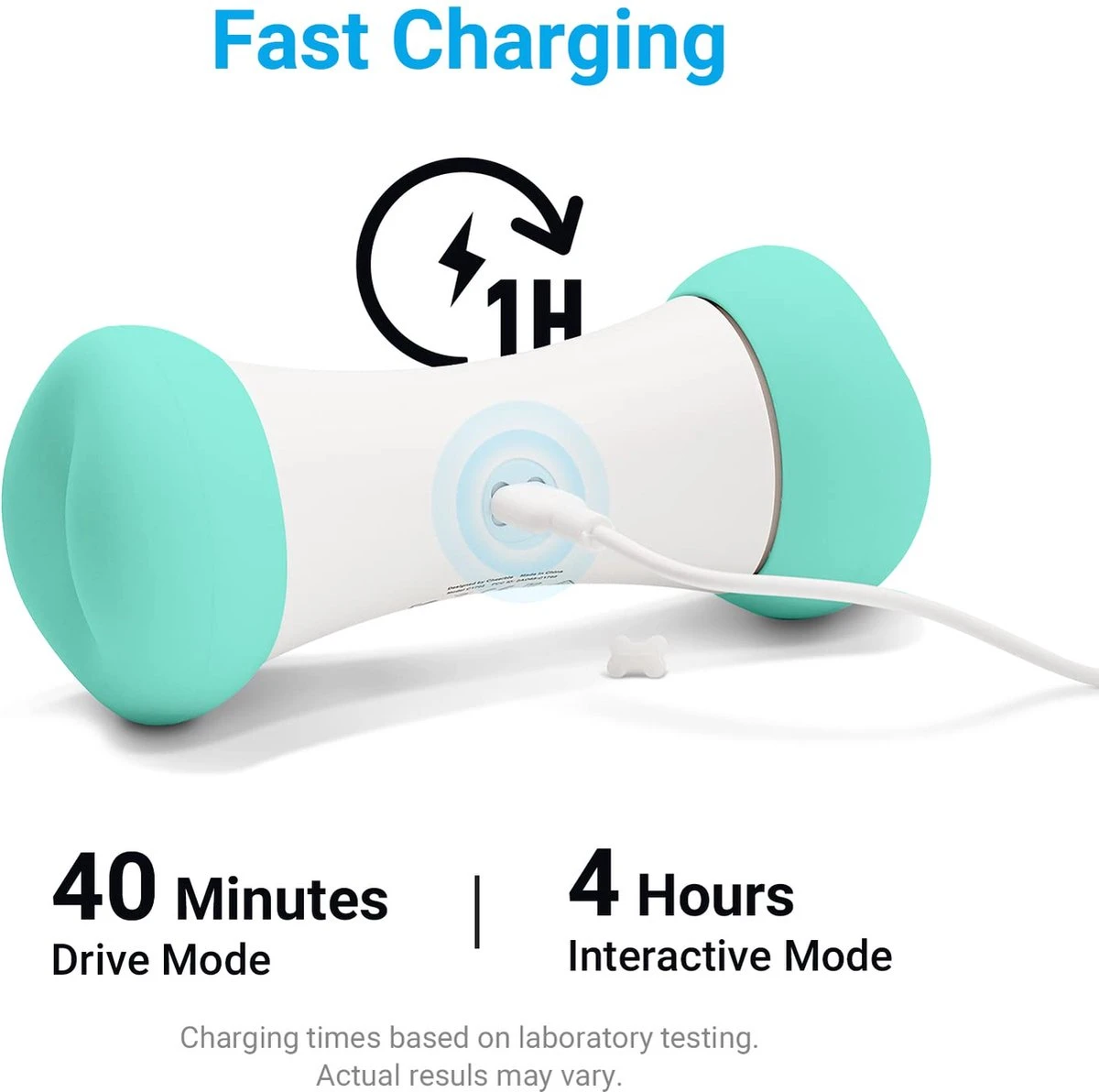 Cheerble Wickedbone|Automatisch Hondenspeeltje|Interactief En Intelligent Speelgoed Voor Honden|App & Bluetooth Bestuurbaar|USB Oplaadbaar 5 Cheerble Wickedbone|Automatisch Hondenspeeltje|Interactief En Intelligent Speelgoed Voor Honden|App & Bluetooth Bestuurbaar|USB Oplaadbaar - Afbeelding 3