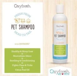Oxyfresh Pets Hondenshampoo & Kattenshampoo - 237ml - Diervriendelijke Shampoo Voor Honden En Katten Zonder Irriterende Bestanddelen 8 Oxyfresh Pets Hondenshampoo & Kattenshampoo - 237ml - Diervriendelijke Shampoo Voor Honden En Katten Zonder Irriterende Bestanddelen -Hondenserie Winkel 1200x1197 19