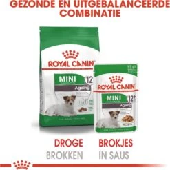 Royal Canin Shn Mini Ageing 12plus Pouch - Hondenvoer - 12x85 G 13 Royal Canin Shn Mini Ageing 12plus Pouch - Hondenvoer - 12x85 G -Hondenserie Winkel 1200x1197 5
