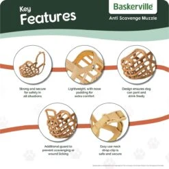 Baskerville Classic Muzzle Muilkorf - Maat 5 -Hondenserie Winkel 1200x1198 34