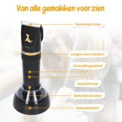 Loyalpetclub® Professionele 2-in-1 Hondentondeuse Voor Dikke Vacht – Draadloze Honden Tondeuse & Hondentrimmer – Stille Tondeuse Katten & Honden Trimset - Inclusief Opbergtasje 18 Loyalpetclub® Professionele 2-in-1 Hondentondeuse Voor Dikke Vacht – Draadloze Honden Tondeuse & Hondentrimmer – Stille Tondeuse Katten & Honden Trimset - Inclusief Opbergtasje -Hondenserie Winkel 1200x1199 24