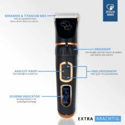 YE™ Professionele Dieren/honden Tondeuse Set Extra Krachtig - Honden Trimmer - Lang Of Kortharige Huisdieren Katten & Honden - Draadloos - Weinig Geluid 11 YE™ Professionele Dieren/honden Tondeuse Set Extra Krachtig - Honden Trimmer - Lang Of Kortharige Huisdieren Katten & Honden - Draadloos - Weinig Geluid -Hondenserie Winkel 1200x1200 1035