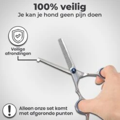 VoordeelShop 7-Delige Huisdier Knipset Met Etui - Trimmen Hond - Honden Schaar - Effileerschaar Hond - Huisdier Trimmer - Huisdier Knippen - Knipschaar Haar - Haar Schaar - Kapper - Kapperset - Scharenset -Hondenserie Winkel 1200x1200 1063