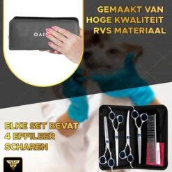 Toivo Schaar Voor Dieren - Zilver - Effileerscharen - Honden Scharenset - Dierenschaar - Set 5 Stuks - Trimscharen - Trimset - Uitdunschaar Hond - Schaar Honden 14 Toivo Schaar Voor Dieren - Zilver - Effileerscharen - Honden Scharenset - Dierenschaar - Set 5 Stuks - Trimscharen - Trimset - Uitdunschaar Hond - Schaar Honden -Hondenserie Winkel 1200x1200 1076