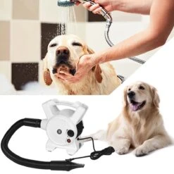 Hondenfohn - Waterblazer Met Draaiknop - 2400W Vermogen Met Warme En Koude Stand - Wit -Hondenserie Winkel 1200x1200 1113