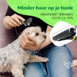 Mister Mill Professionele 2-Zijdige Ondervacht Kam Voor Hond En Kat – Honden/Kattenborstel – Klittenkam – 9,5 Cm. -Hondenserie Winkel 1200x1200 1158