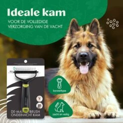 Mister Mill 2 Zijdige Ondervacht Kam Plus Slicker Borstel - Honden/Katten Kam - Voordeel Set 39 Mister Mill 2 Zijdige Ondervacht Kam Plus Slicker Borstel - Honden/Katten Kam - Voordeel Set -Hondenserie Winkel 1200x1200 1192
