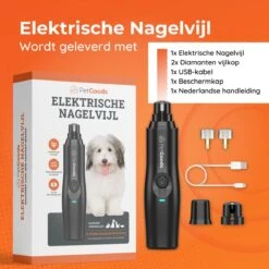 PetGoods Elektrische Nagel Vijl Voor Huisdieren - Incl. 2 Vijlen - Honden/Katten/Dieren - Draadloos -Hondenserie Winkel 1200x1200 1242