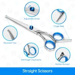 Nobleza Vachtscharen En Kam Set - Scharen Set - Vachtverzorging Set - Scharen Set Voor Honden En Katten -Hondenserie Winkel 1200x1200 1258