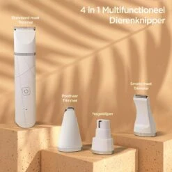 Revo Goods Professionele 4 In 1 Hondentondeuse Set -Ideaal Voor Honden En Andere Huisdieren - Slijper Inbegrepen -Draadloos - Ultra Stil -Hondenserie Winkel 1200x1200 1308
