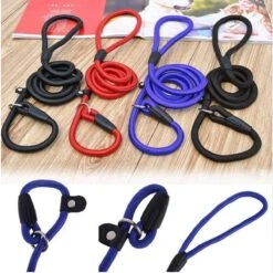 LOUZIR Cesar Millan Sliplijn -Nylon - Hondenriem -verstelbaar- Zwart - 130 Cm 9 LOUZIR Cesar Millan Sliplijn -Nylon - Hondenriem -verstelbaar- Zwart - 130 Cm -Hondenserie Winkel 1200x1200 1313